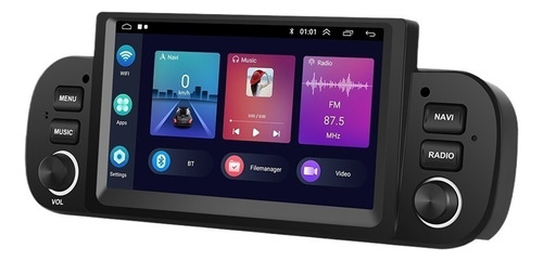 Reproductor Android 11 6.2 Con Radio P/fiat Panda 2013-2020