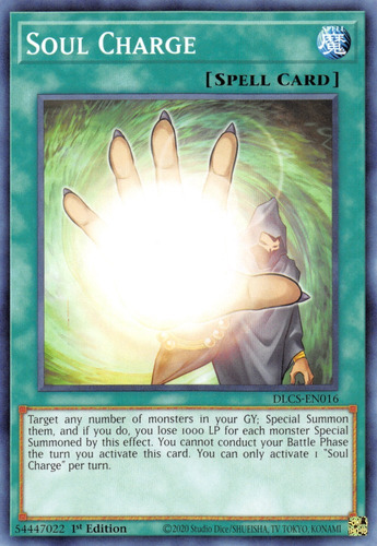 Soul Charge - Ultra Yugioh