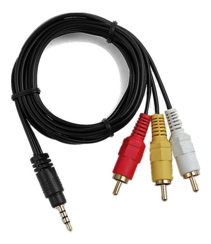Cable Audio Video  Plug 3.5mm A Rca Jvc  Gc-px100 Gz-r10  