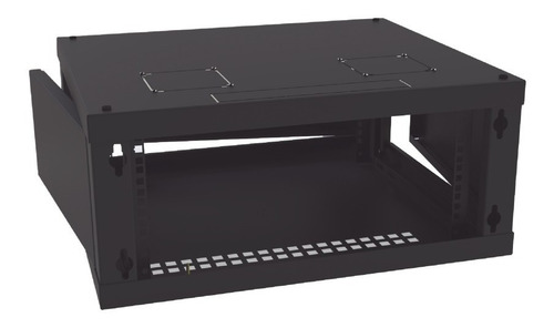 Gabinete Pared Puerta Cristal Rack 19 4ur Sr-1904-gfp Vr2
