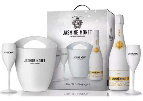  Champagne Jasmine Monet White Extrabrut Kit - Oferta Celler