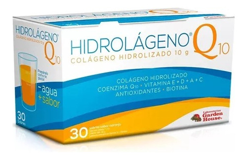 Colágeno Hidrolizado 30 Sobres+ Enzima Q10 Hidrolágeno Q10® 