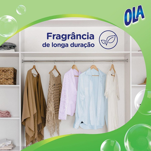Sabão Líquido Ola Coco Para Roupas Finas E Delicadas 1l