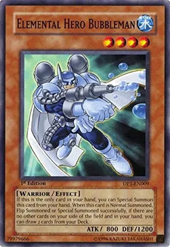 Carta De Yu-gi-oh! - Elemental Hero Bubbleman