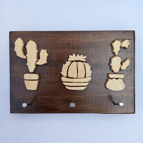 Imagen 4 de 7 de Portallaves De Mandera Artesanales - Personalizables