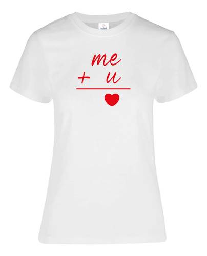 Kit Playera Para Novios, Parejas Y Duos San Valentin  Me+u  