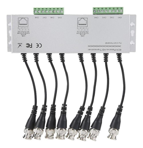 8ch Hd Bnc Macho A Utp Cable Transceptor Adaptador Cctv Vide