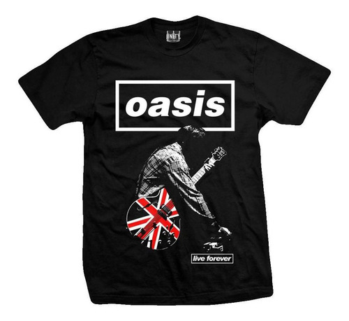 Remera Oasis Live Forever