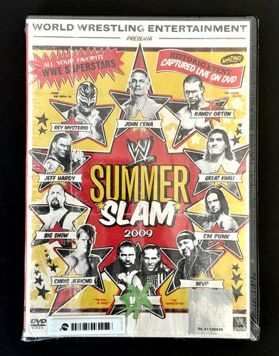 Dvd Wwe Summer Slam 2009 - Los Germanes