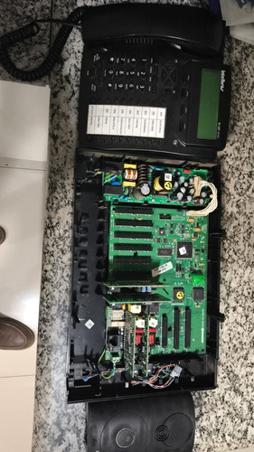 Kit Central Pabx Impacta 40 Intelbras 4lin 8ra 01ti 01porte (Usado)