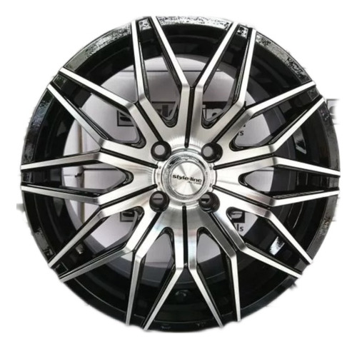 Llanta Deportiva Styleline 3274  R15 (4x100) Vw Fiat Renault