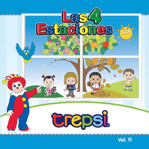 Imagen 1 de 1 de Cd Vol 11 Trepsi Musica Infantil Niños Las 4 Estaciones