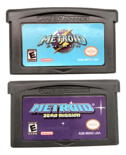 Juegos Metroid Compatible Gameboy Advance X2 Fusion Y Zero