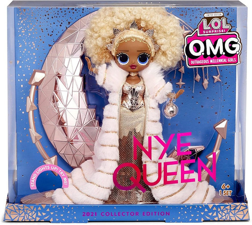 Muñeca Nye Queen Coleccionable Lol Surprise Omg Edad 6+