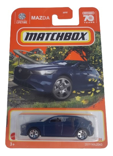 Matchbox 2019 Mazda 3 -no Hot Wheels- En Blíster Colección 