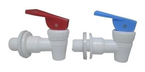 Imagen 1 de 4 de Canillas Para Dispenser Agua Frio Calor Macho Regalito ®©