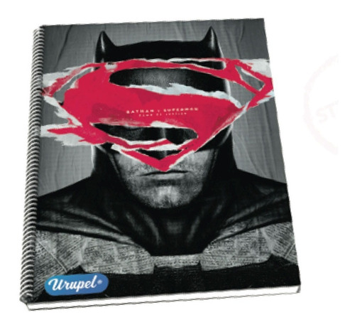 Cuadernola Tapa Blanda Batman Vs Superman (100 Hojas)