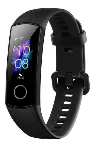 Imagen 1 de 2 de Smartwatch Honor Band 5 0.95" malla meteorite black de silicona CRS-B19S