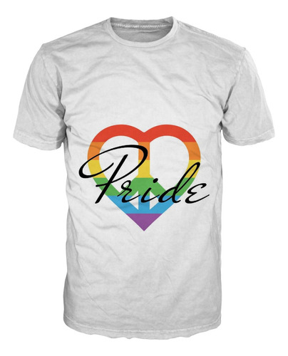 Camiseta Orgullo Pride-4 Arcoiris Bandera Lgbt