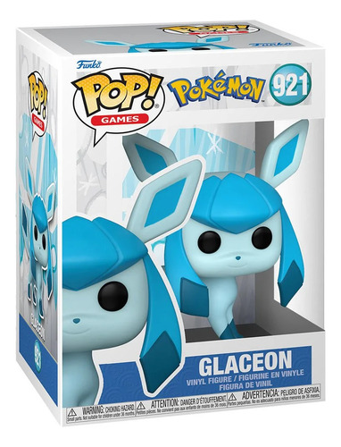 Funko Pop! Games: Pokemon - Glaceon #921 Standard