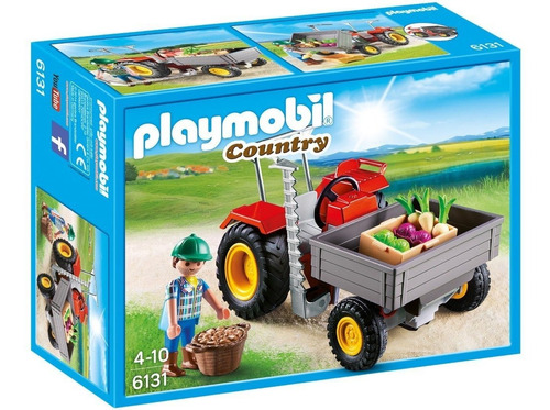 Playmobil Campo Cosechadora - Línea Country Art 6131