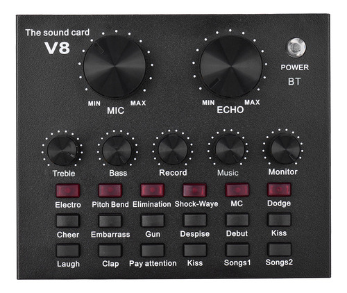 Tarjeta De Sonido Para Transmitir Música En Vivo Con Tarjeta