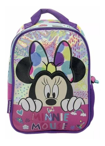 Mochila Minnie Mouse Espalda 12 Pulgadas Jardin Original 