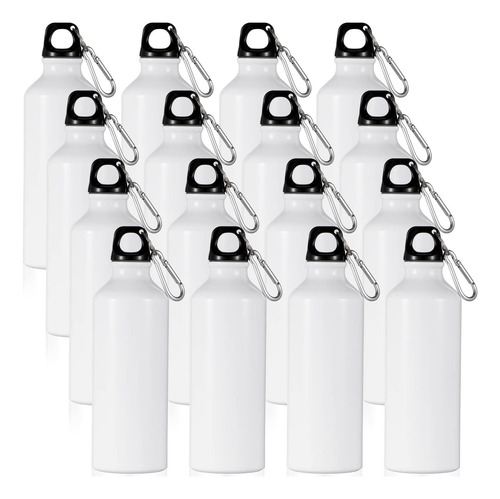 Gandeer 16 Piezas Botella De Agua De Aluminio De 17 Oz Botel