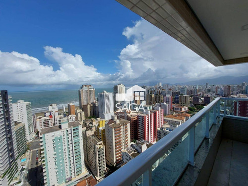 Imagem 29 de 30 de Vista Mar! Alto Padrão! Financiamento Direto! Apartamento Com 4 Dormitórios À Venda, 153 M² Por R$ 1.650.000 - Canto Do Forte - Praia Grande/sp - Ap3972