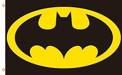 Batman Bandera Custom Flying Bandera 3ftx5ft