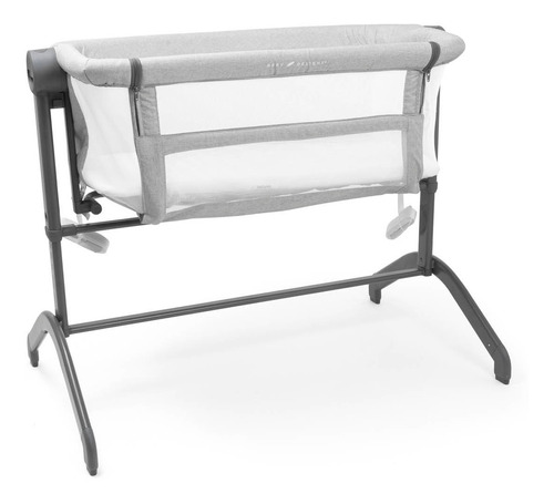 Cuna Moises Lateral De Cama Baby Delight Me Wink Color Gris