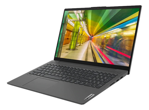Imagen 1 de 7 de Laptop Lenovo IdeaPad 5 gris 15.6", Intel Core i5 1035G1  16GB de RAM 512GB SSD, Intel UHD Graphics 1920x1080px Windows 10 Home