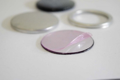 Button Espelho De Plástico 55mm (200 Unidades)