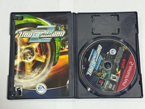 Need For Speed Underground 2-ps2 Case /manual /mídia Ruim) (Usado)