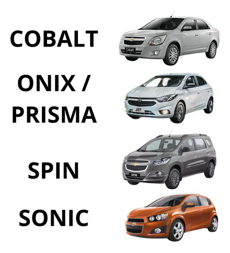 Reservatorio Radiador Tampa Onix Cobalt Spin Prisma Sonic Gm