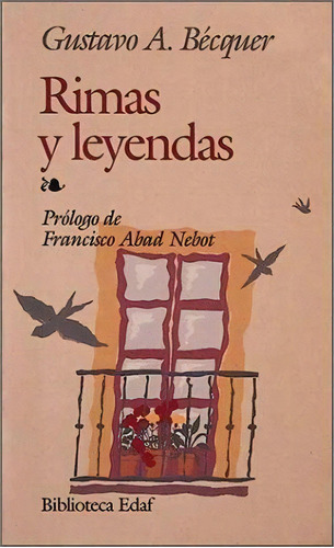 Rimas Y Leyendas, De Becquer, Gustavo Adolfo. Editorial Edaf En Español