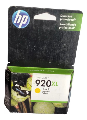 Cartucho Original Hp 920xl Amarillo