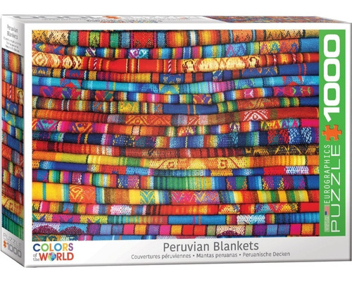 Puzzle 1000 Piezas Peruvian Blankets - Eurographics  