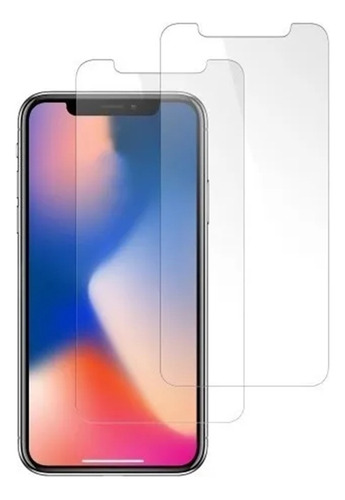 5 Pzas Mica Cristal Glass Templado Para iPhone X/xs