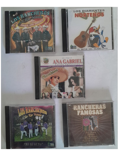 Cd Ana Gabriel Rancheras (incluye 4 Cd Otros Artistas)