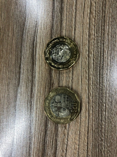 Moneda De 20 Pesos 500 Años De Veracruz