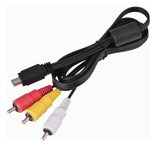 Video Audio Cable Av Mini Usb A 3 Para La Cámara Ixus 990