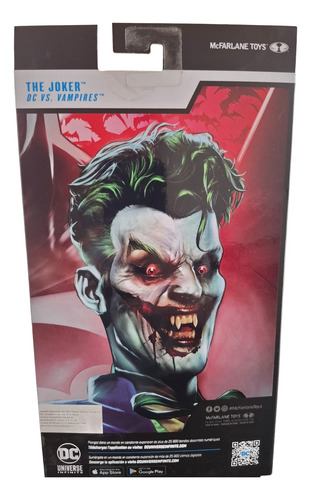 Mcfarlane Figura 7 The Joker (dc Vs Vampires) (gold Label)