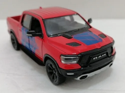 Dodge Ram 1500 Rojo/ Escala 1:46/kinsmart/ 13cms Largo/metal