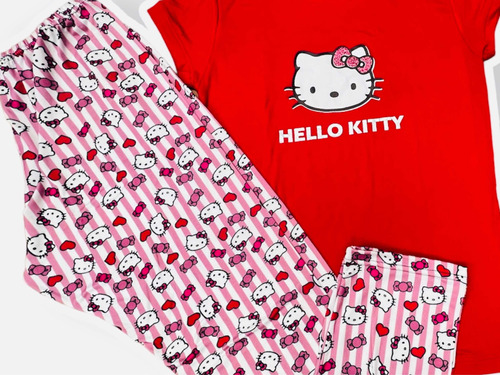 Pijama Hello Kitty Roja