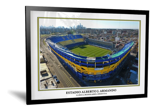 Cuadro Estadio Boca Juniors - La Bombonera - 42x60 Cm