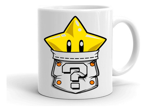 Tazon/taza/mug 28 Bolsillo Estrella Mario