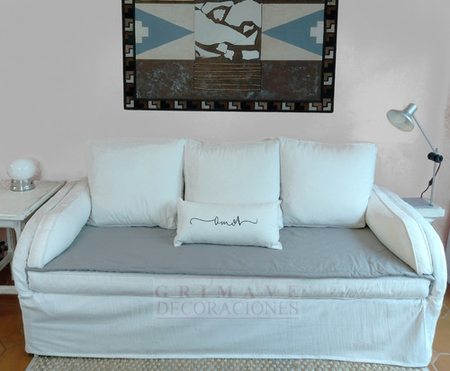 Pillow Protector Asiento Sillon Tusor 2 Cuerpos. E/todo Pais