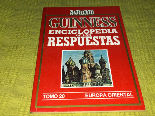 Guinness Enciclopedia De Las Respuestastomo 20 - Anteojito
