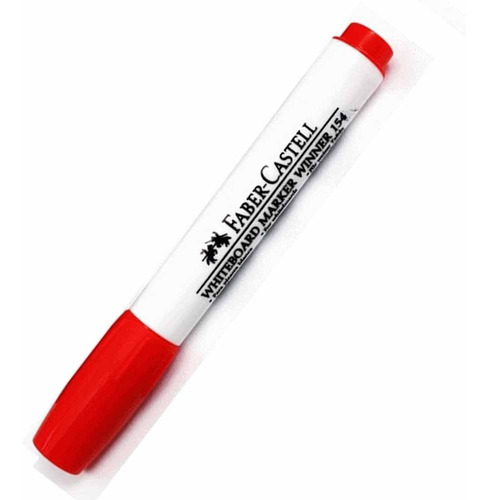 Marcador Seco Faber Castell 154 Rojo